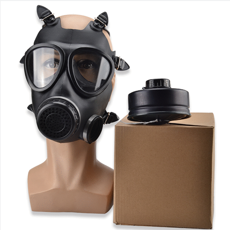 骁骑营 fmj05型防毒面具 防毒05防毒面具防护面具防尘面罩防震救灾