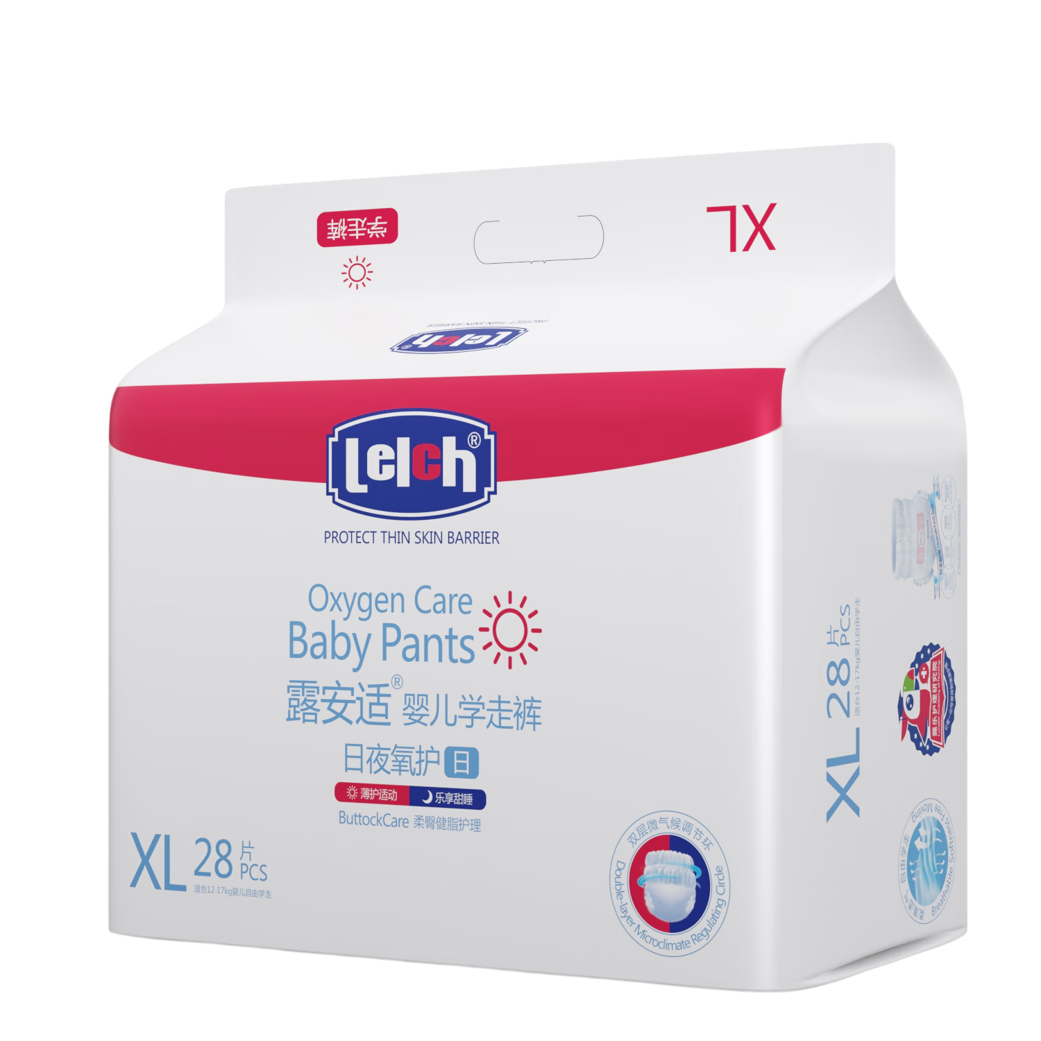 ¶���ʣ�Lelch������ѧ�߿�XL28Ƭ(12-17kg)���ñ����ʶ� Ӥ�������� ͸������