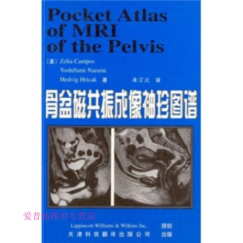 骨盆磁共振成像袖珍图谱 [美]Zelia