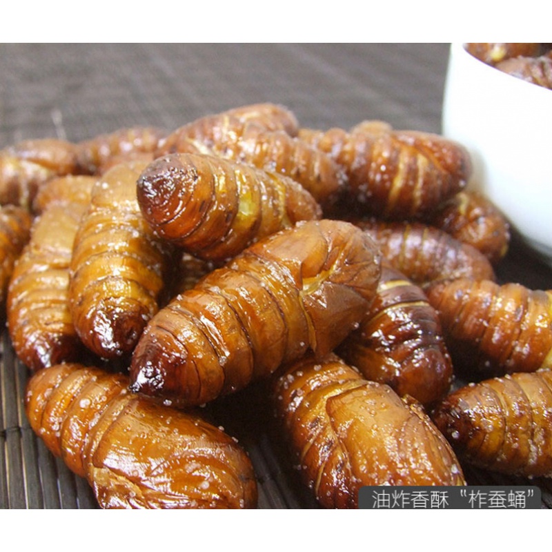 东北油炸大2罐装五香香酥即食油炸茧蛹新鲜香辣孜然原味