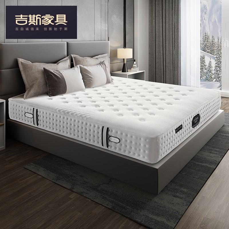 吉斯 床垫 弹簧床垫 加厚 席梦思 1.8米 独立袋装 乳胶床垫 环保棕床垫正反两用 A款【适中偏硬】 1800*2000高性价比高么?
