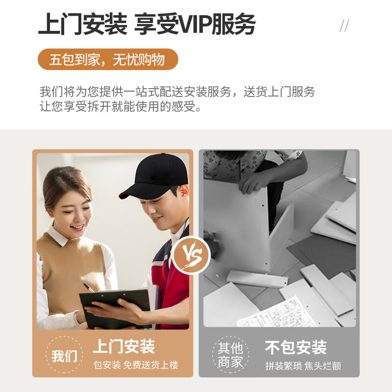 乐系(LEXI)折叠沙发床两用多功能坐卧一体布艺网红款单人床家用 棉麻款-80CM胡桃色-上门包安装