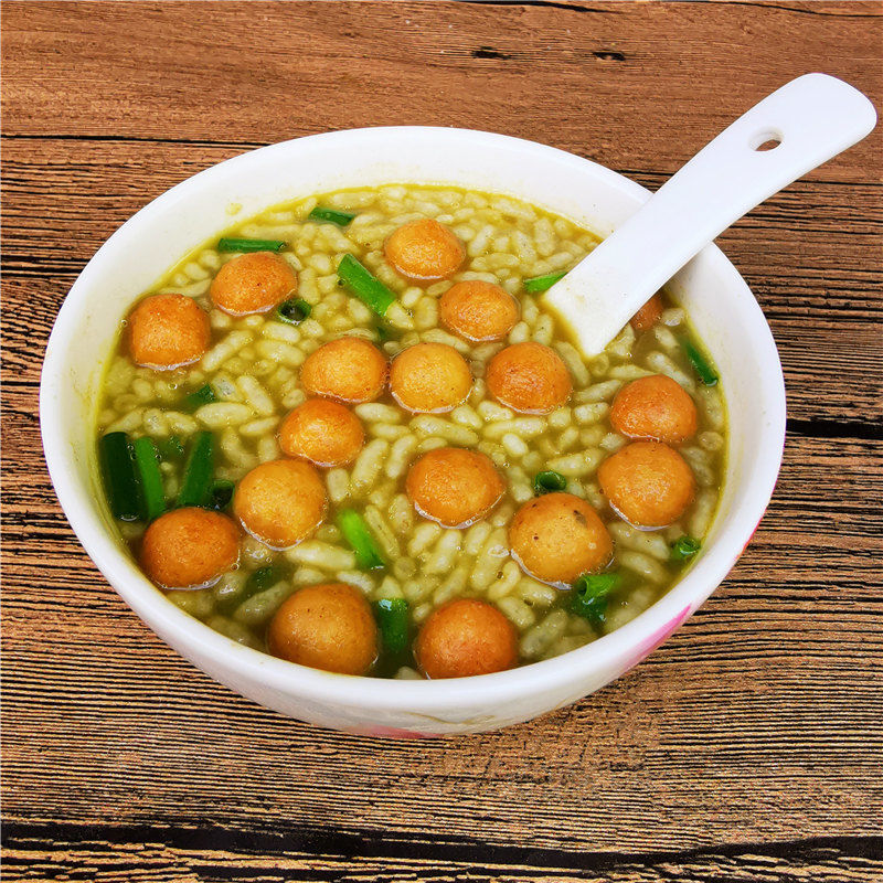 虎钢馋油茶广西桂林恭城特产小吃代餐油茶配料麻旦果米花 原味1袋(可