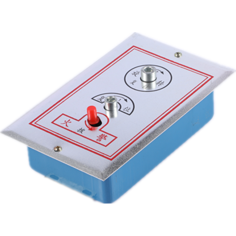 防火阀远程执行器机构 控制器风阀板式排烟口钢丝绳面板拉线定做 铝