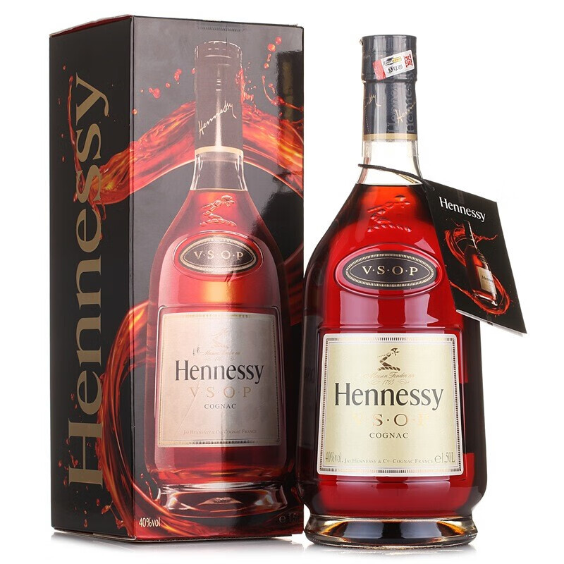 【轩尼诗优选】hennessy轩尼诗vsop干邑白兰地 1500ml 法国进口洋酒