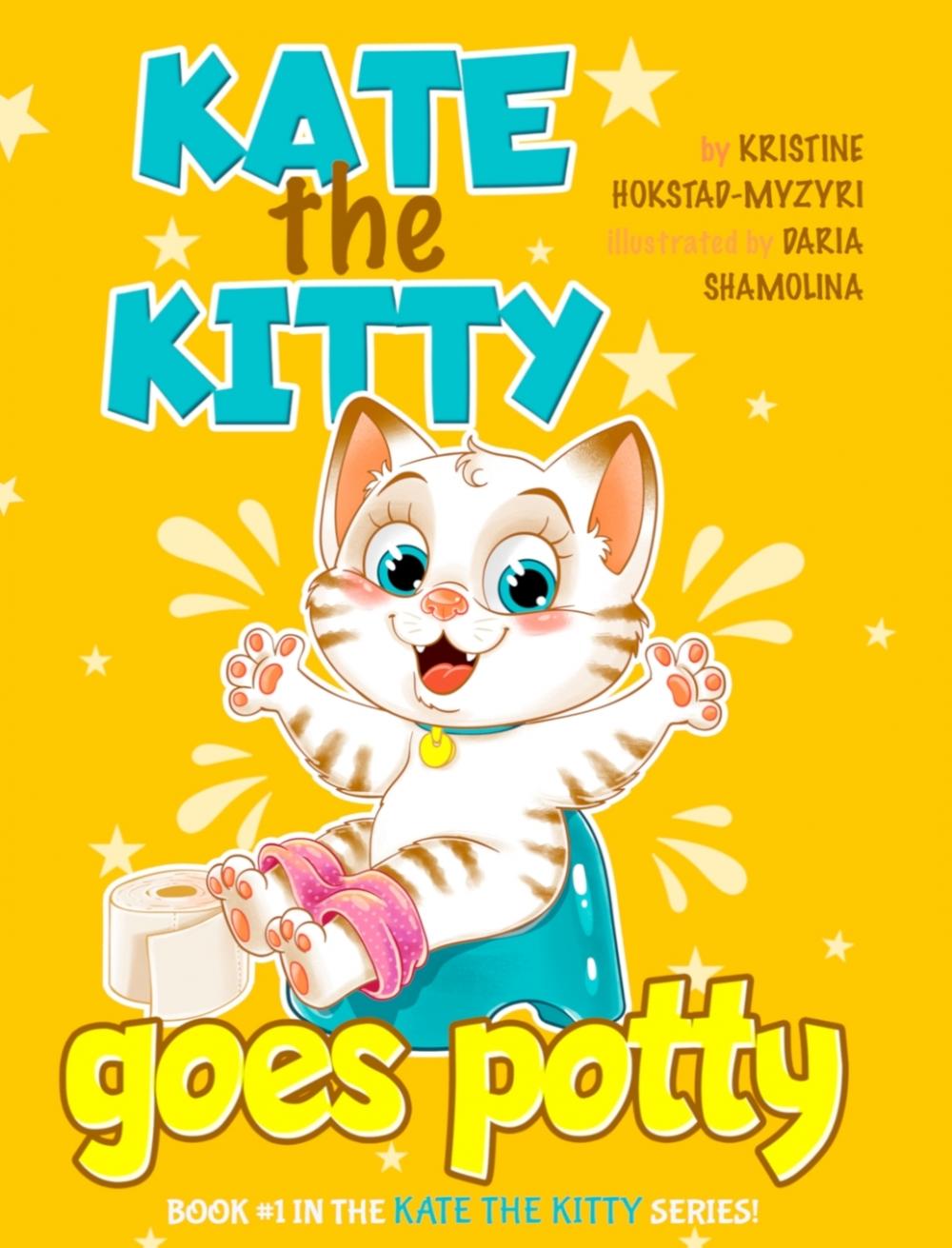 预售 按需印刷 kate the kitty goes potty