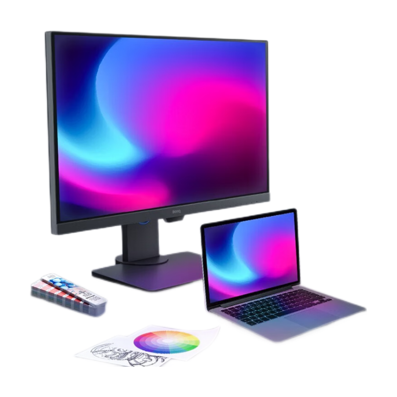 明基PD2705Q 27英寸2K 带音箱100%sRGB专业设计Type-C显示器屏幕 27
