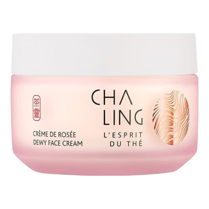 茶靈 茶灵晨露经典面霜保湿面霜弹嫩清爽质地水润保湿 50ml【立省】