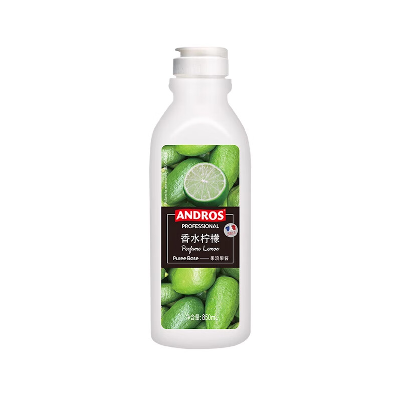 andros妃子笑荔枝果溶果酱850ml 果粒果汁柠檬茶奶茶酸奶冰沙饮品