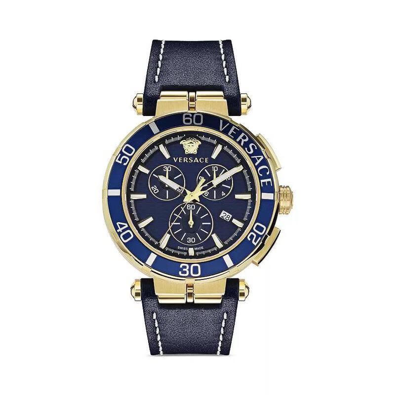 范思哲(versace)范思哲男士手表 greca系列时尚休闲三眼计时多功能