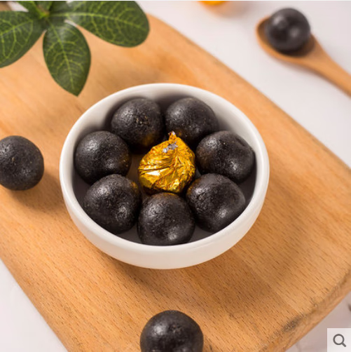 黑杞鹿胶丸男人滋补鹿皮胶黑枸杞桑葚鹿鞭丸黑杞鹿胶食丸 3瓶装