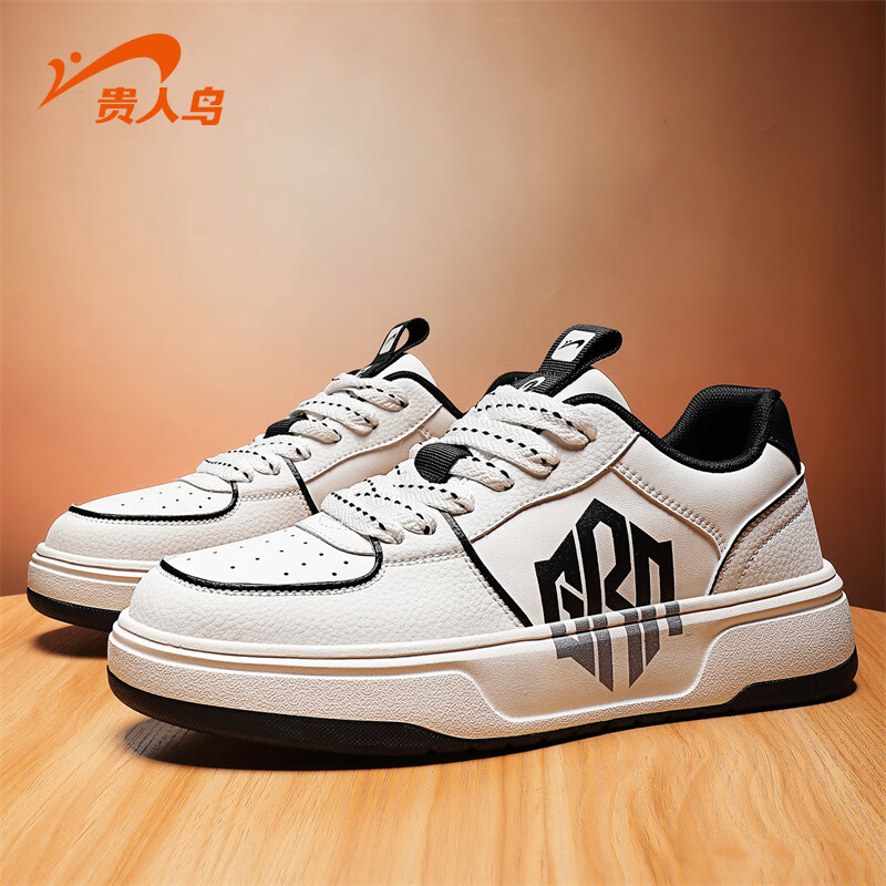 贵人鸟男鞋夏季运动鞋2024新款百搭时尚板鞋男士休闲鞋防滑学生鞋子
