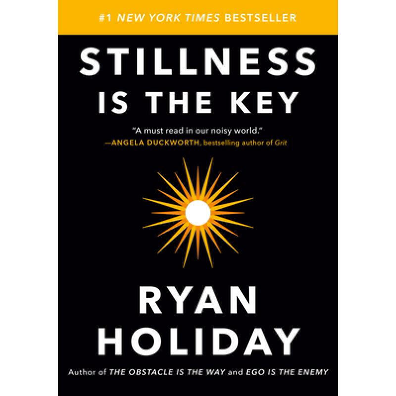 静止是关键 stillness is the key 英文原版 精装 holiday, ryan