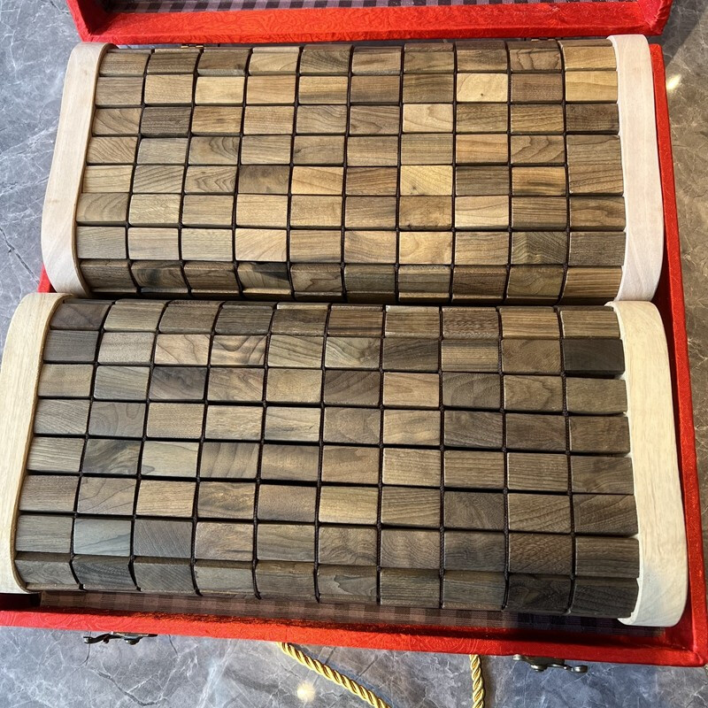 古樽堂金丝楠凉席小叶桢楠满水波麻将席卧室1.8*2.