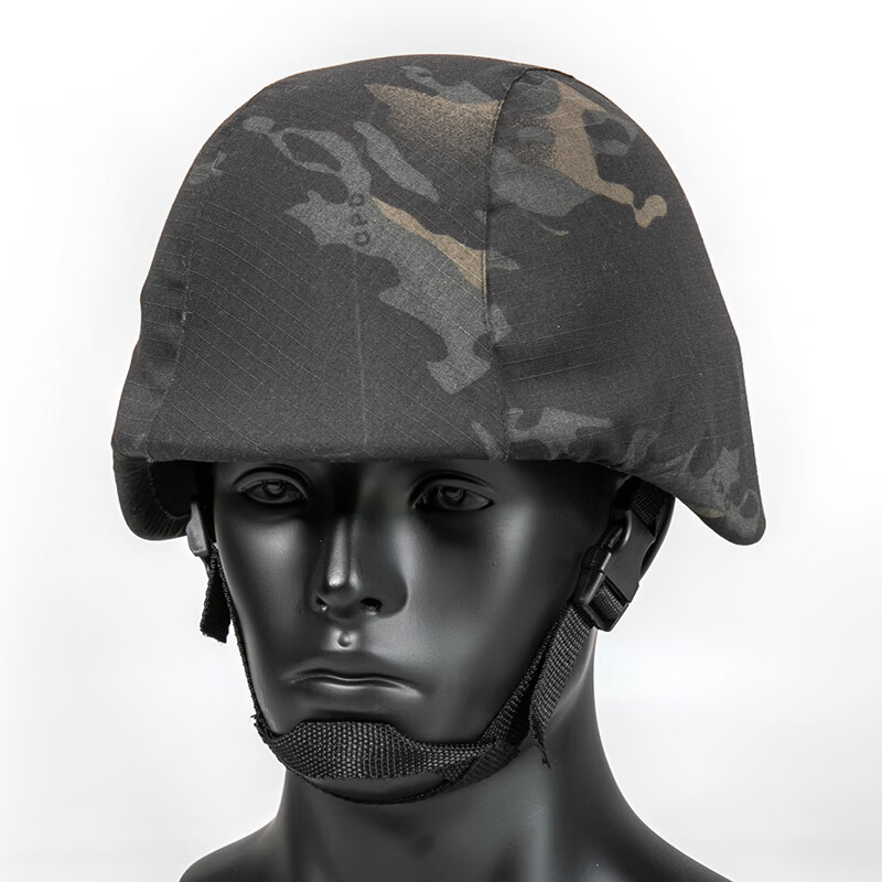 川微宝迷彩钢盔帽罩 m88战术头盔套户外运动野战防暴防护迷彩头盔