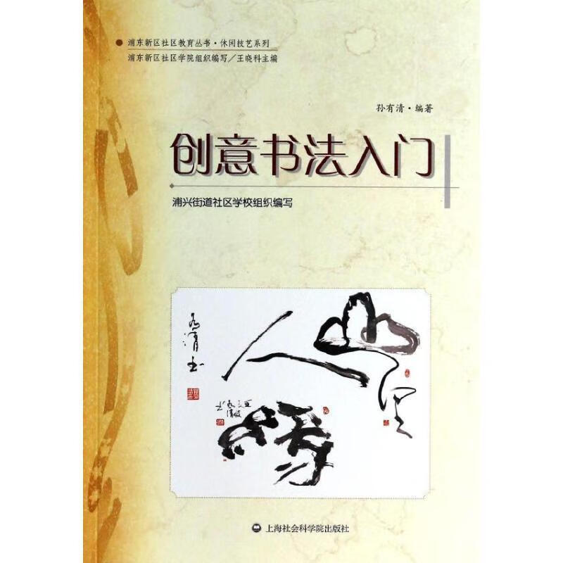 创意书法入门 孙有清【书】