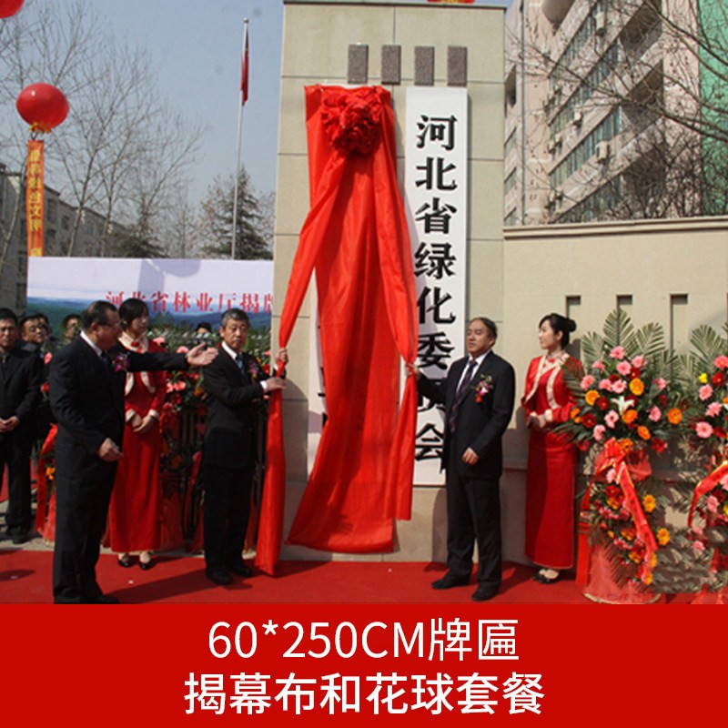 佳妍 揭幕红布大红花 开业剪彩用品揭牌仪式花球牌匾商场店铺开业庆典
