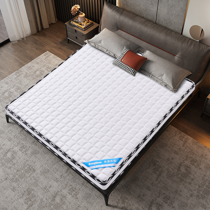 恭硕 椰棕床垫榻榻米可折叠1.8x2米0胶水3E棕学生宿舍硬棕垫可定做 【推荐款】5厚(+0胶水3E棕)折叠 1800*2000