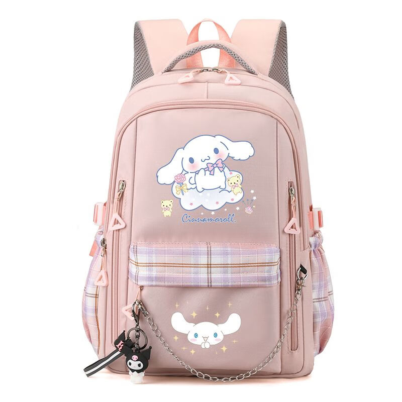 迪士尼品牌库洛米书包女生小学生减负护脊三到六年级玉桂狗大容护脊