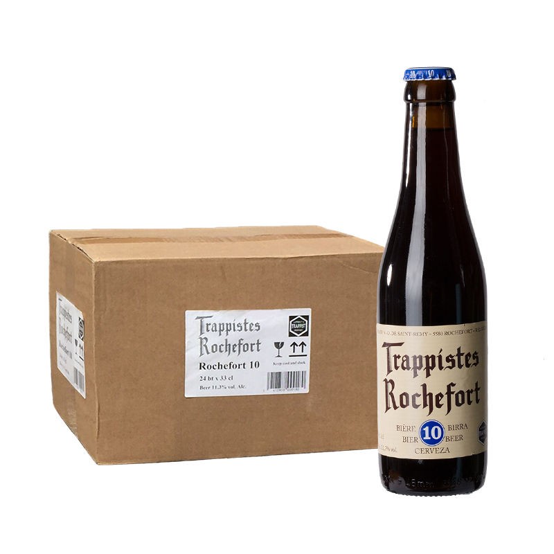 罗斯福（Rochefort）比利时原装进口啤酒 罗斯福6号8号10号修道院精酿啤酒 罗斯福10号24瓶