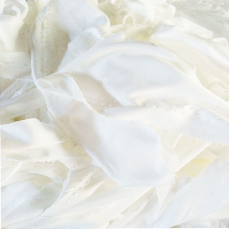 白布碎大块无尘碎布条丝印洗网布散装称斤无尘布塑胶擦拭布白布条 1斤