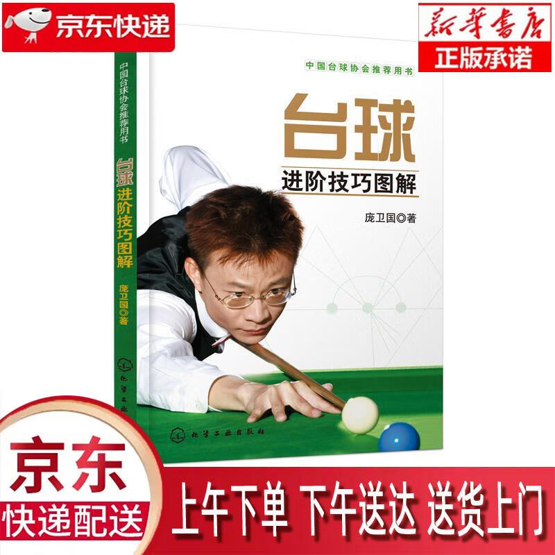 【新华正版畅销图书】台球进阶技巧图解 庞卫国 著 化学工业出版社