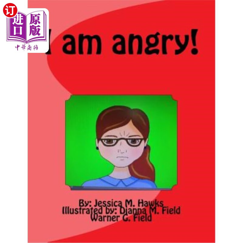 海外直订i am angry! 我生气了!