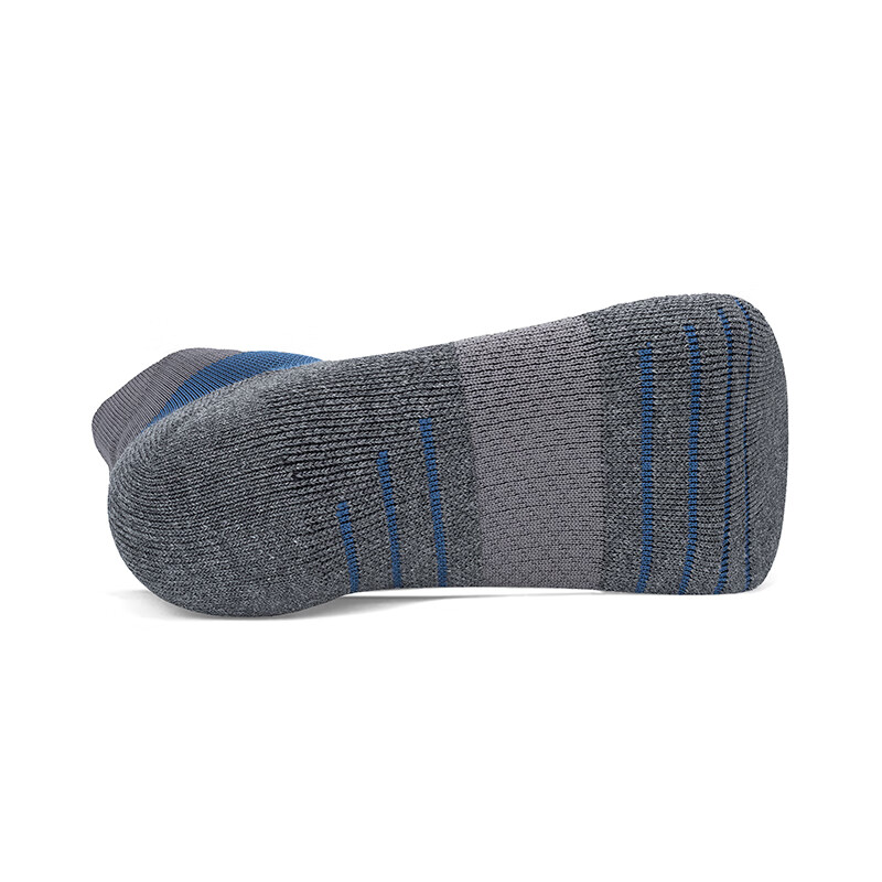 TFO 赛事级户外袜子 舒适透气徒步袜运动越野登山袜跑步袜男夏袜 灰蓝色 M(39-42)