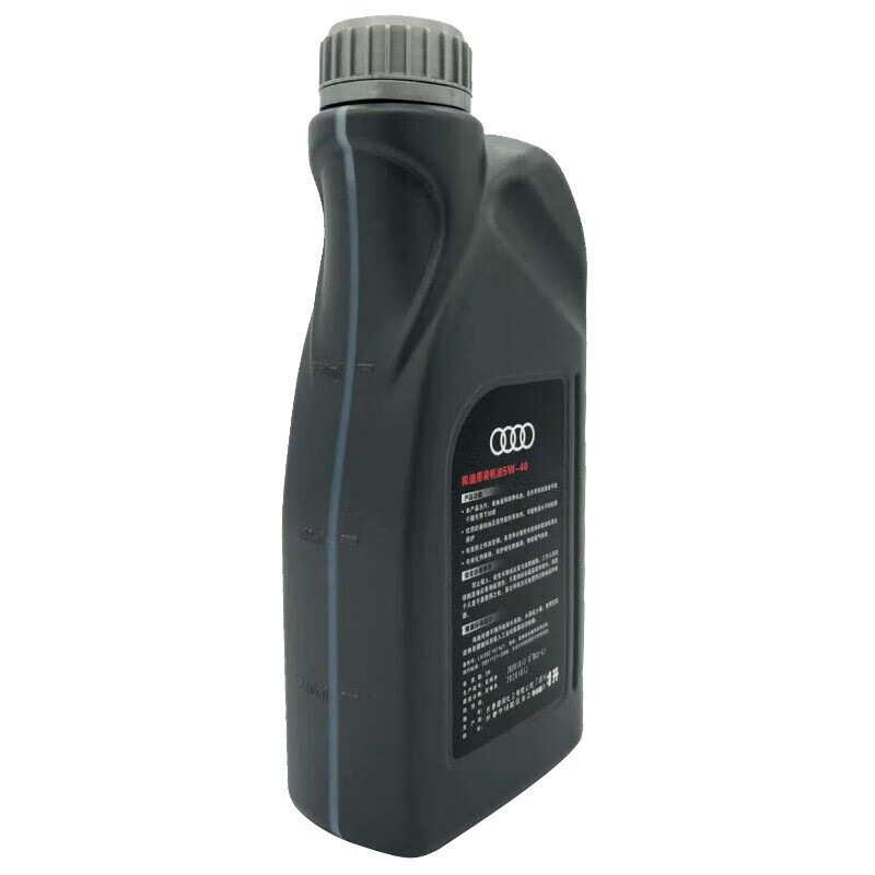 奥迪(AUDI)原厂机油全合成润滑油适用A6LA4LQ3Q5Q7A8A5A3A1Q2L 5W-40 1升装/小单桶