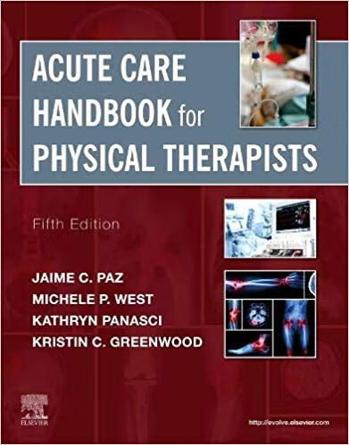 预订 acute care handbook for physical therapists