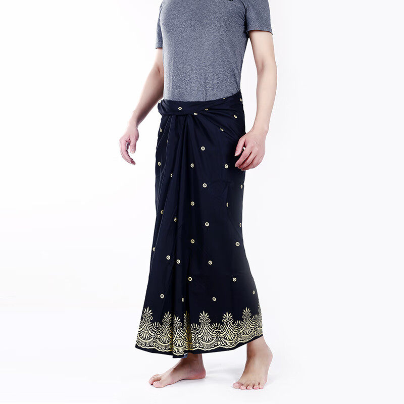 impresswit隆基裙云南缅甸傣族景颇族筒裙笼基纱笼裙夏季新款娘惹裙