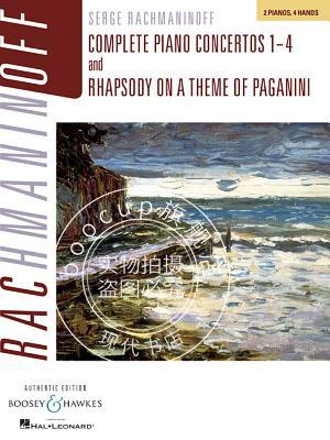 英文预定 Rachmaninoff: Complete Piano Concertos 1-4 and Rhapsody on a Theme of Paganini, Authentic E