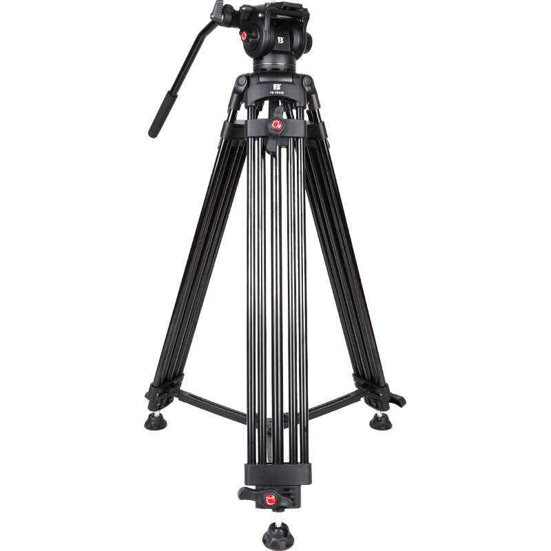 沣标（FB） 微单反相机广播级摄影机摄像机直播支架专业摄录机三脚架带液压阻尼云台套装 专业摄录脚架（FB-VSA18）