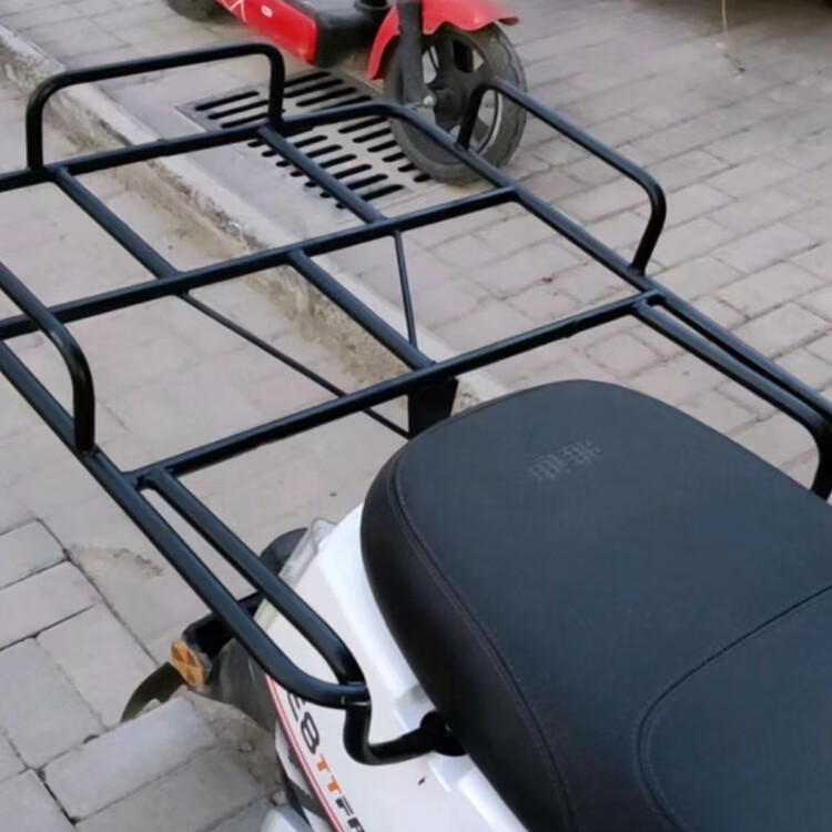 梭图适用雅迪e8尾架e9货架雅迪g3支架莱达后货架外卖支架电动车尾架
