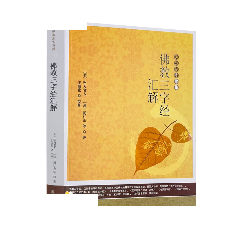 佛教三字经汇解 佛教基本典籍 470页370