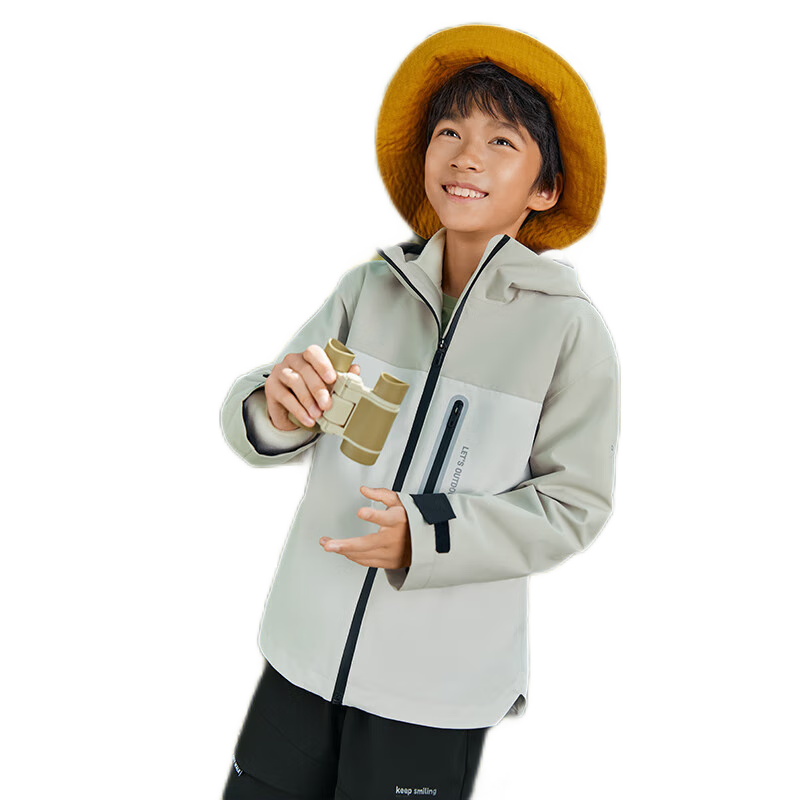 巴拉巴拉冲锋衣童装儿童外套2024年春秋装男童女童防风三合一208324105217