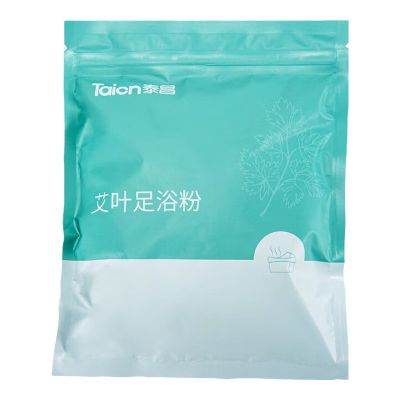 泰昌（Taicn）足浴包艾草艾叶粉包泡脚药包1大包（内置30小包） 足浴包艾草艾叶30包泡脚药包 1包