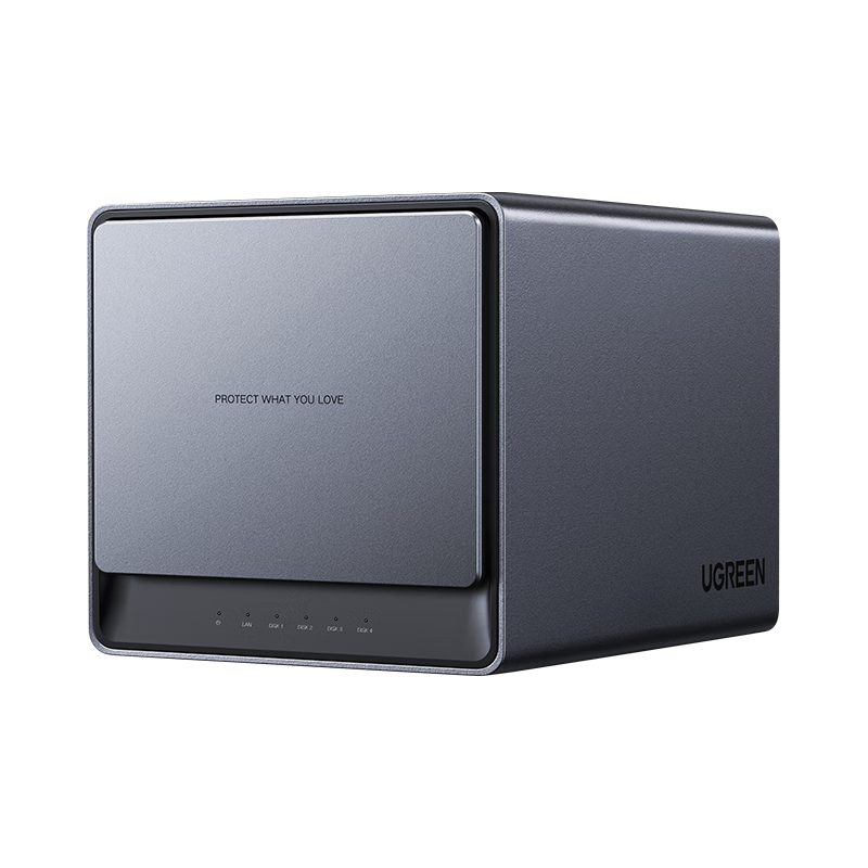 UGREEN 绿联 私有云 DX4600+ NAS存储器（Intel N5105、 8GB）