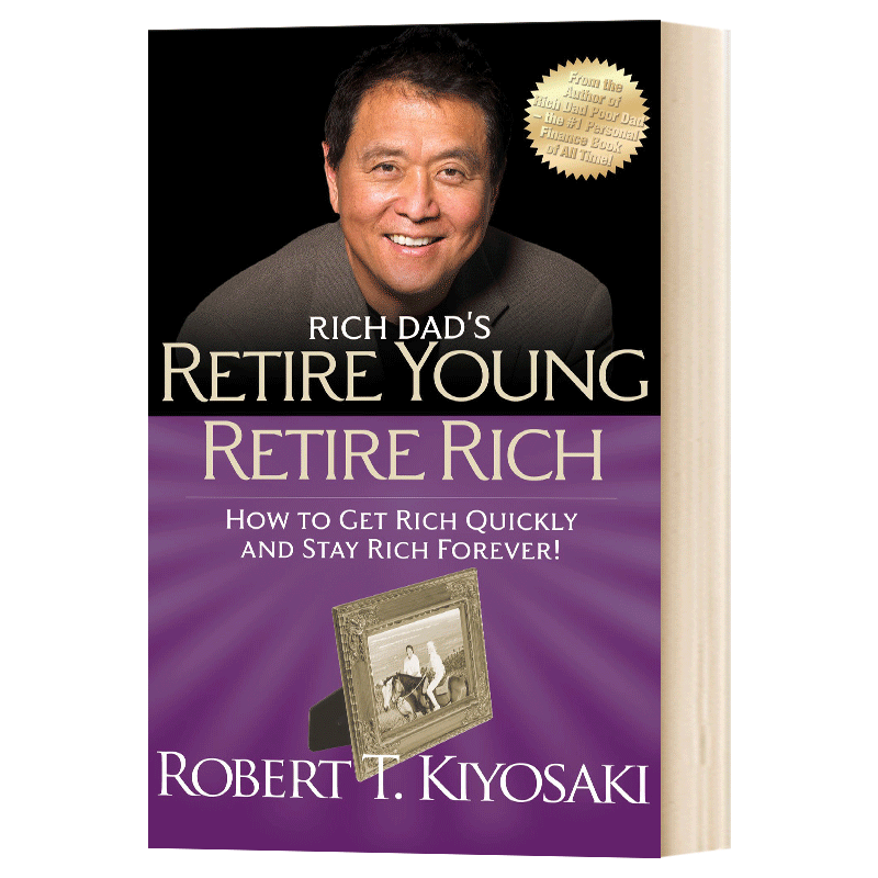 young retire rich 英文原版 穷爸爸富爸爸 提前退休 罗伯特清崎