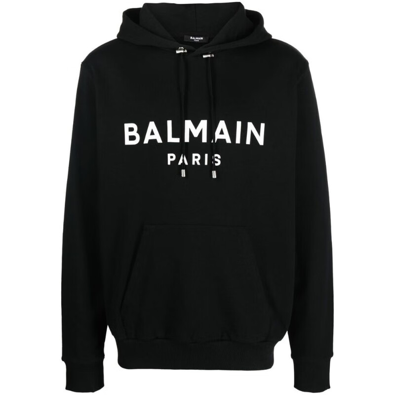 欧洲直采 BALMAIN/巴尔曼 男装男性卫衣YH0JR002 BB65 EAB 黑色 M