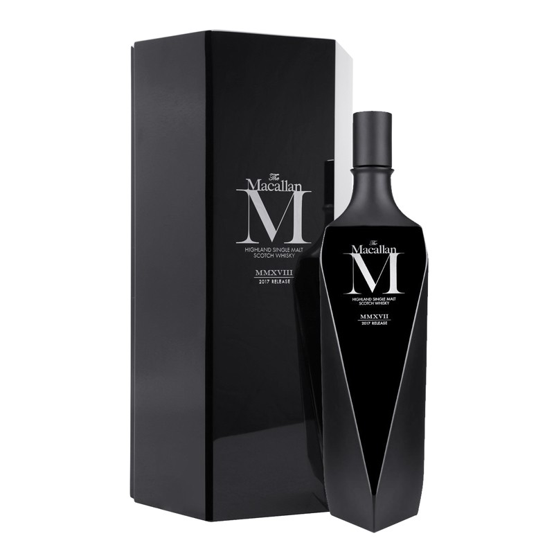 【昔澜】行货新版 Macallan 麦卡伦 单一麦芽威士忌 苏格兰威士忌 麦卡伦璀璨黑大M