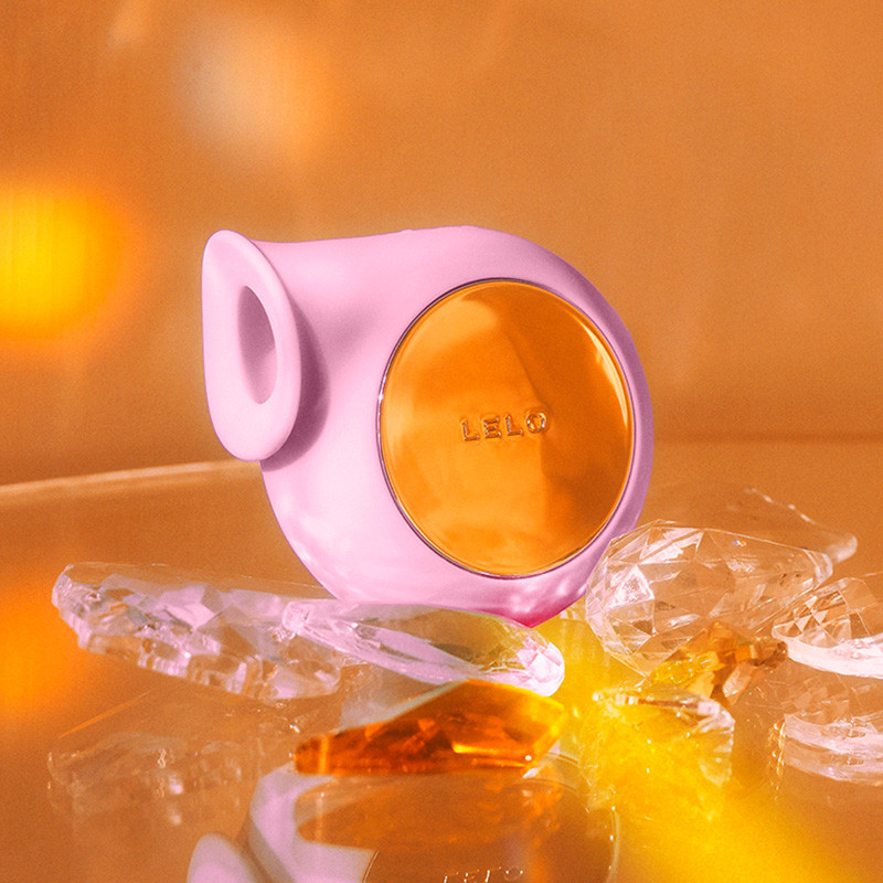 LELO sila茜拉 跳蛋自慰器情趣玩具震动蛋女自慰吮吸按摩器成人性用品 sila-粉色