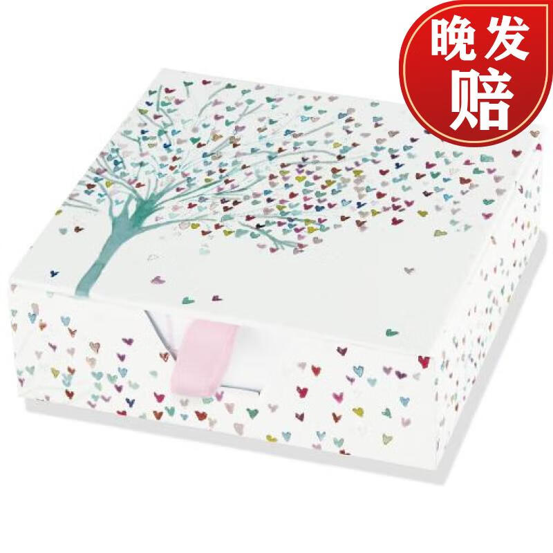 【4周达】desk notes tree of hearts