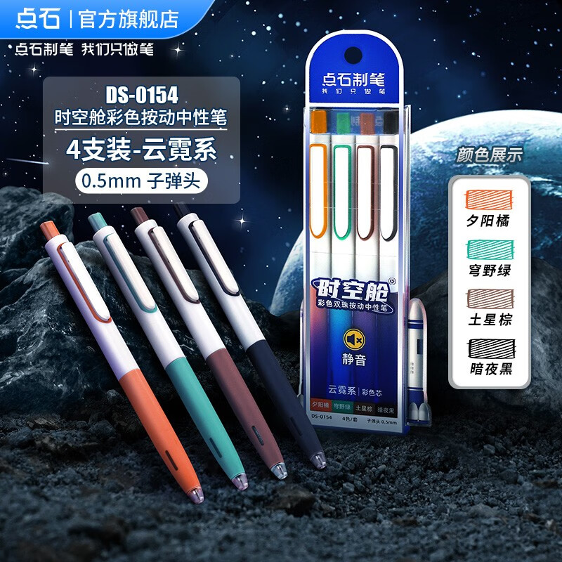 【点石】高品质笔类商品,价格走势稳定