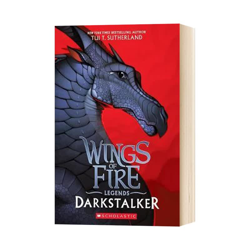 火翼飞龙 传奇系列1 英文原版 Darkstalker Wings of Fire Legends 1 英文版儿童奇幻小说 Tui T Sutherland 进口原版英语书籍