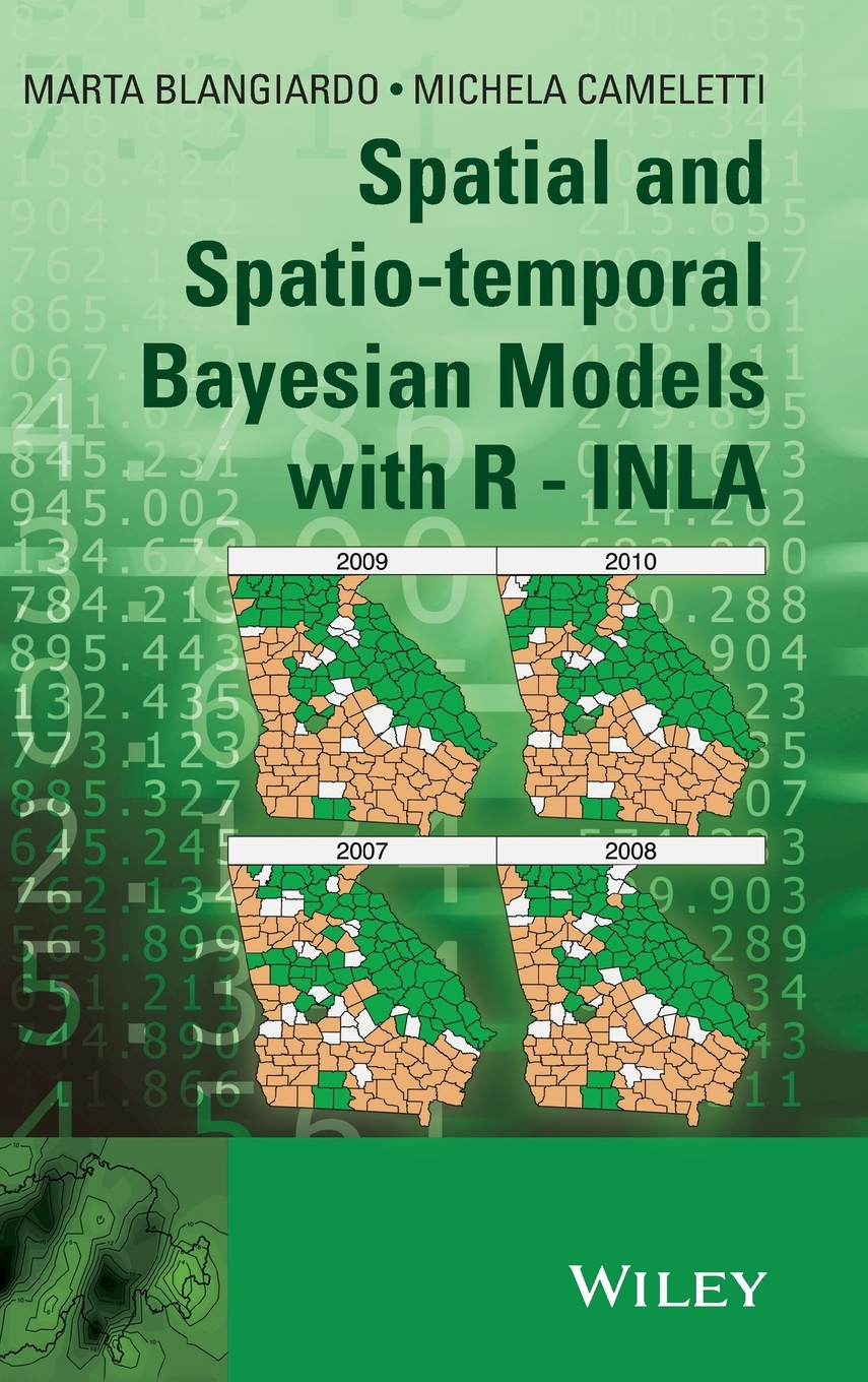 预售 按需印刷spatial and spatio-temporal bayesian models with r