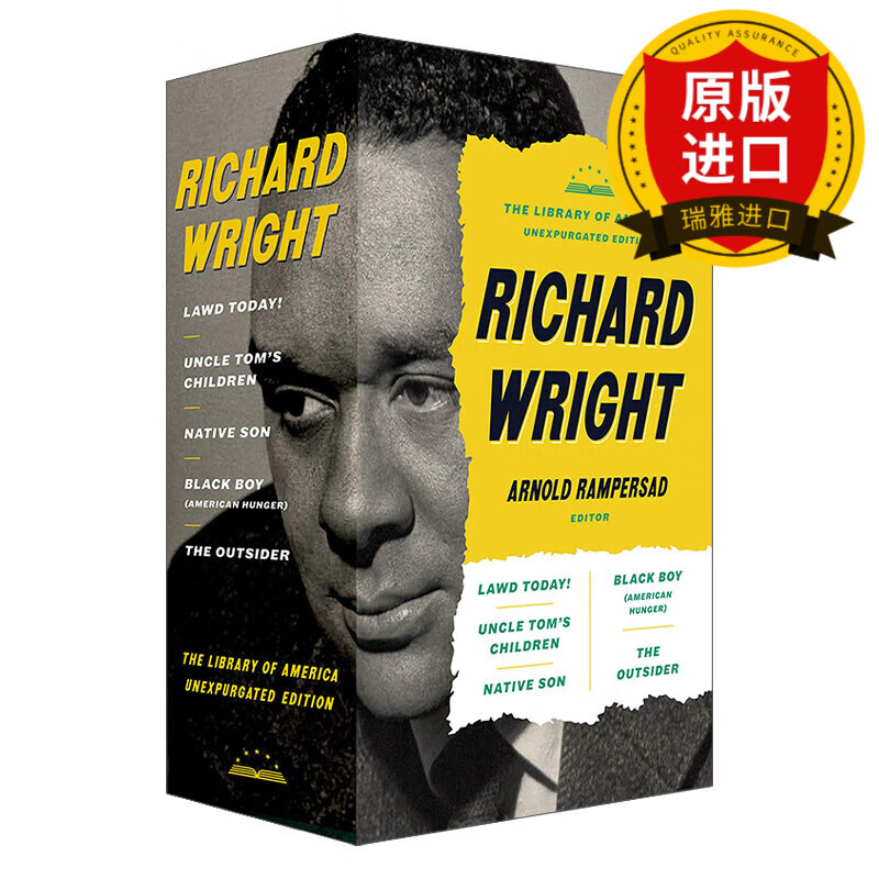 英文原版 理查德 赖特文集 完整版套装 美国文库 richard wright the