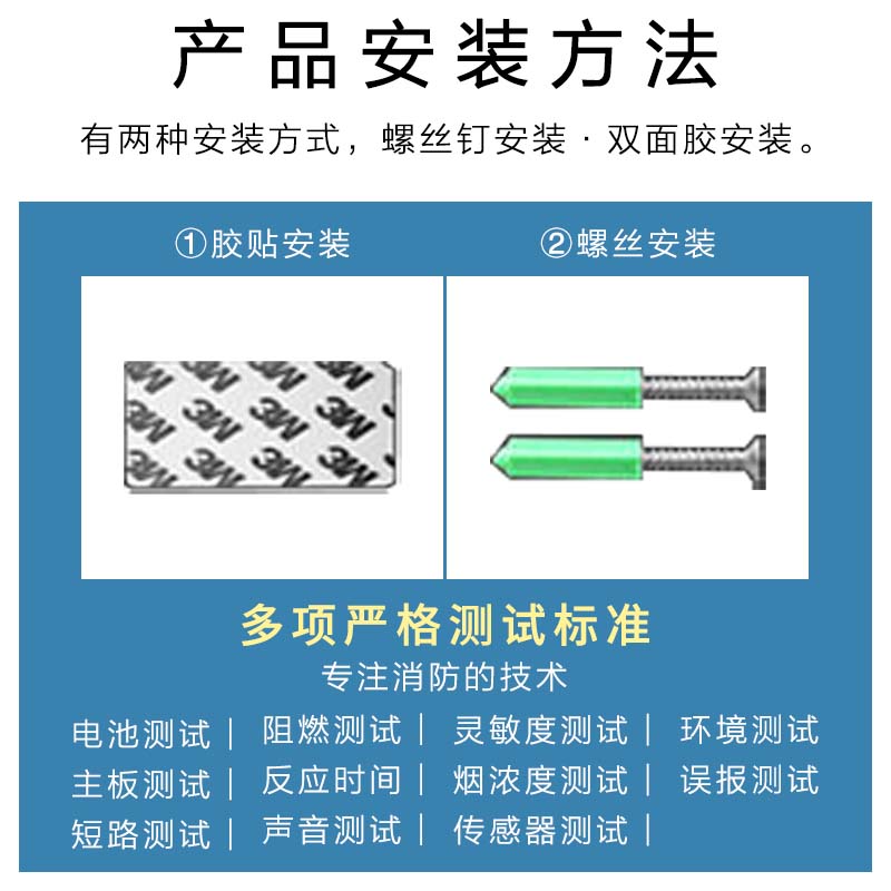 立可安联网烟雾报警器连手机WiF 4G商用智能火灾消防烟感器远程电话通知 4G款(3年电话短信APP通知):联网连手机烟雾报警器