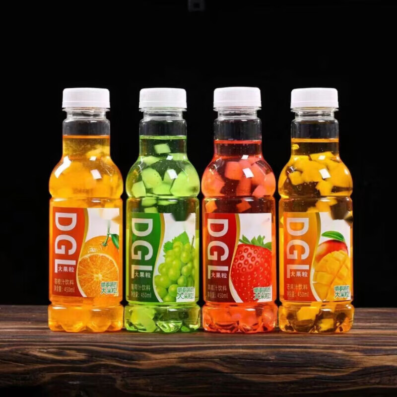 善食小当家真果肉大果粒饮料椰果肉饮料多口味草莓葡萄味大瓶饮料