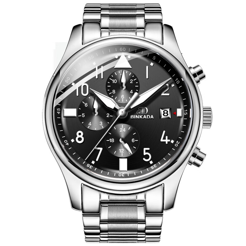 瑞士品质手表男士多功能精钢陀飞轮全自动机械表大